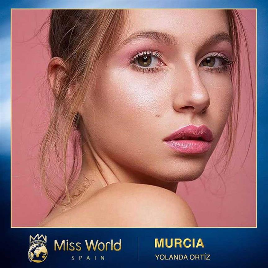 Yolanda Ortiz appointed Miss World Murcia 2020 for Miss World Spain 2020