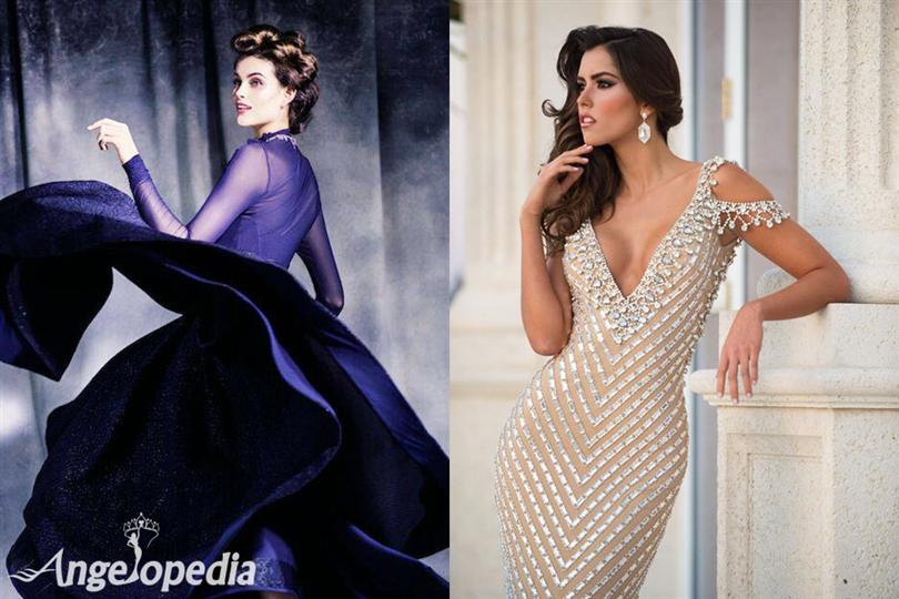 Paulina Vega Miss Universe 2014 and Rolene Strauss Miss World 2014