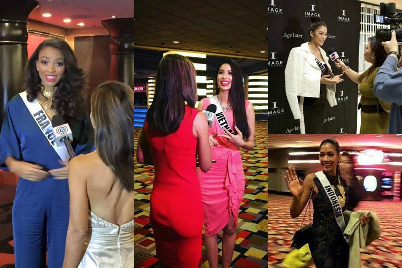 Miss Universe 2015 Delegates Attend Preliminary Interview Round