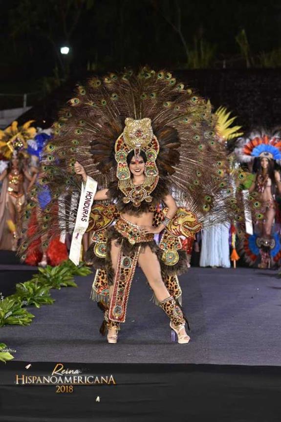 Lisseth Naranjo triumphs at National Costume Competition of Reina Hispanoamericana 2018