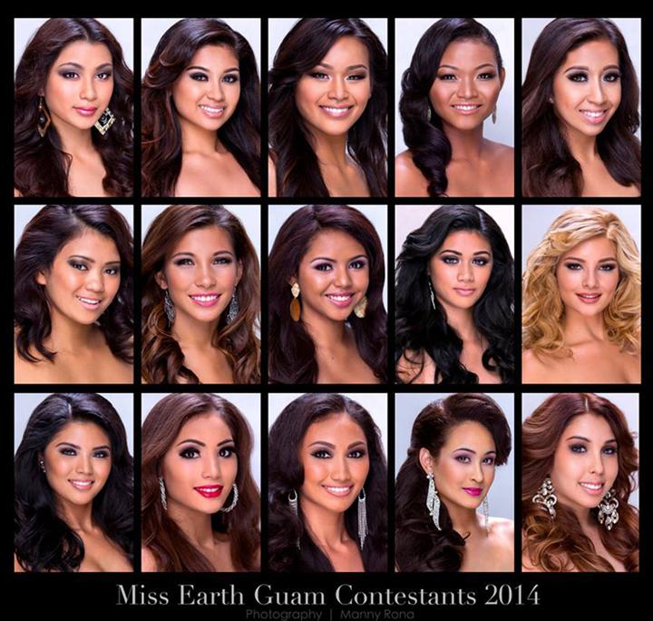 Miss Earth Guam 2014 Contestants Finalists
