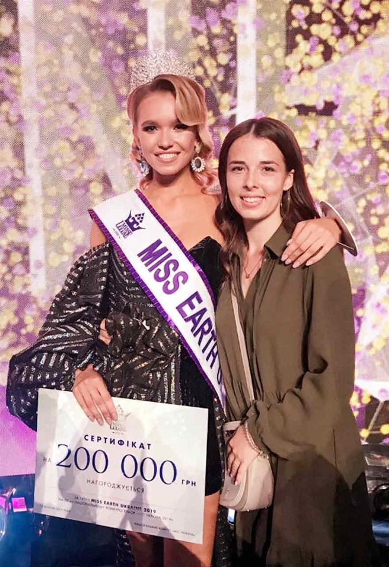Diana Shabas crowned Miss Earth Ukraine 2019