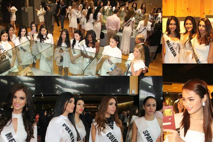 Miss Eco International 2017 contestants visit Bibliotheca Alexandria