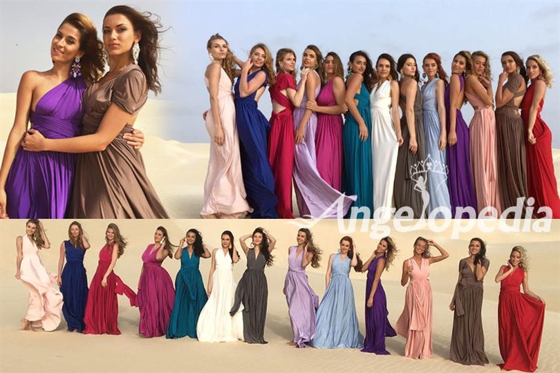 Miss Slovakia 2017 contestants at Cape Verde for the title of Miss Congeniality