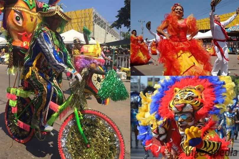 Miss Colombia winners seen in Carnaval de Barranquilla Carnival