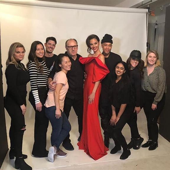 Catriona Gray wraps up first official Miss Universe Photo shoot with Fadil Berisha