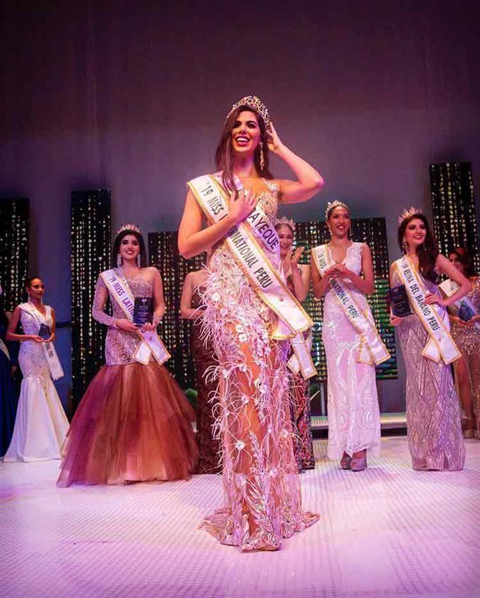 Majo Barbis is Miss International Peru 2019 for Miss International 2019