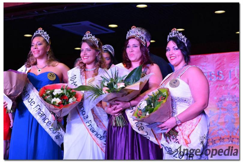 Marilyn Château crowned Miss Ronde France 2016