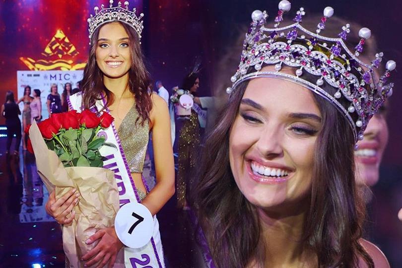 Miss Ukraine 2018 Veronika Didusenko has been dethroned