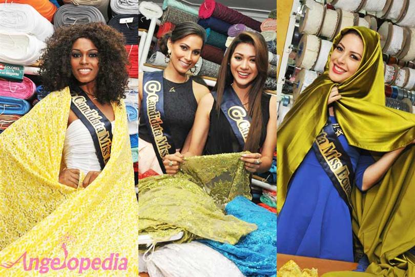 Miss Ecuador 2015 contestants at MIL Colores