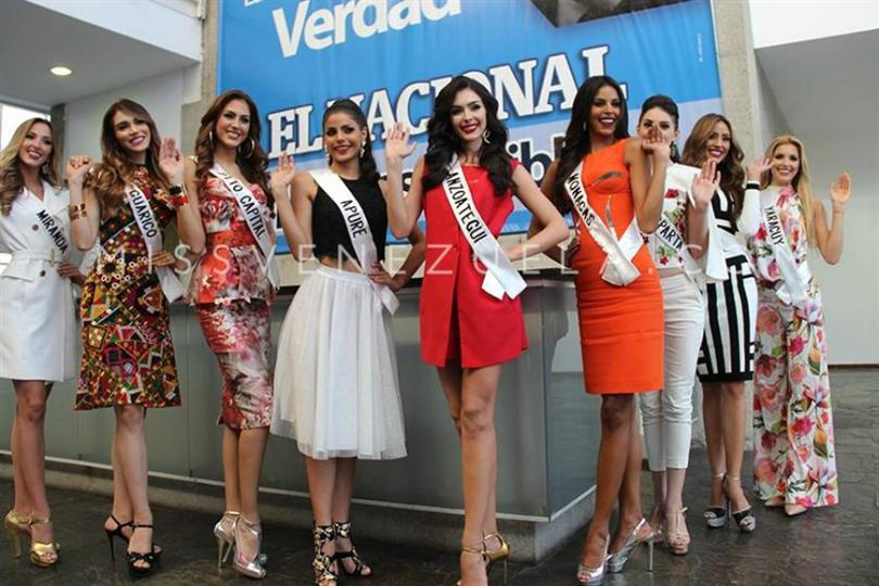 Miss Venezuela 2016 contestants Media Tour