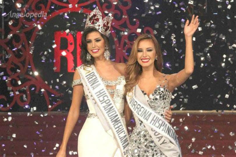 Sofia del Prado Prieto from Spain crowned Reina Hispanoamericana 2015