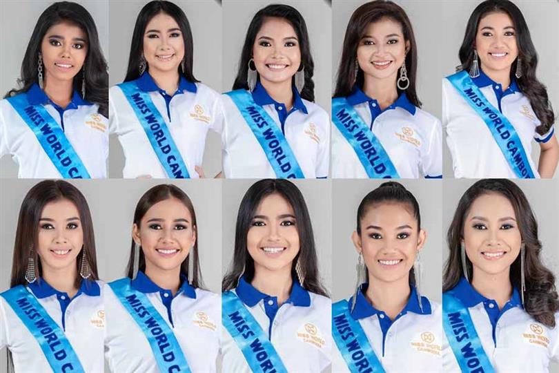 Miss World Cambodia 2019 Meet the Contestants