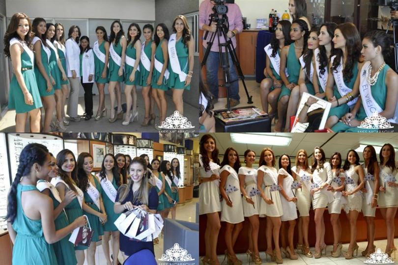 Miss Nicaragua 2016 Contestants on a Sprightly Voyage