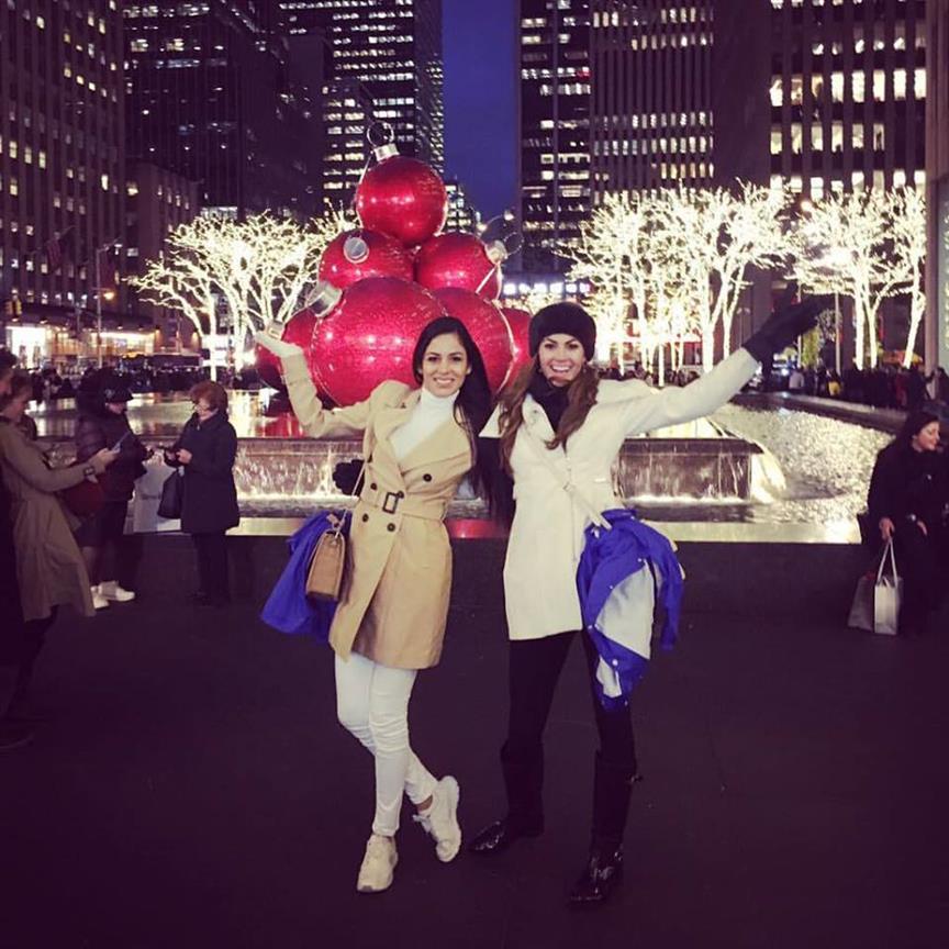 Miss World 2016 contestants enjoying New York