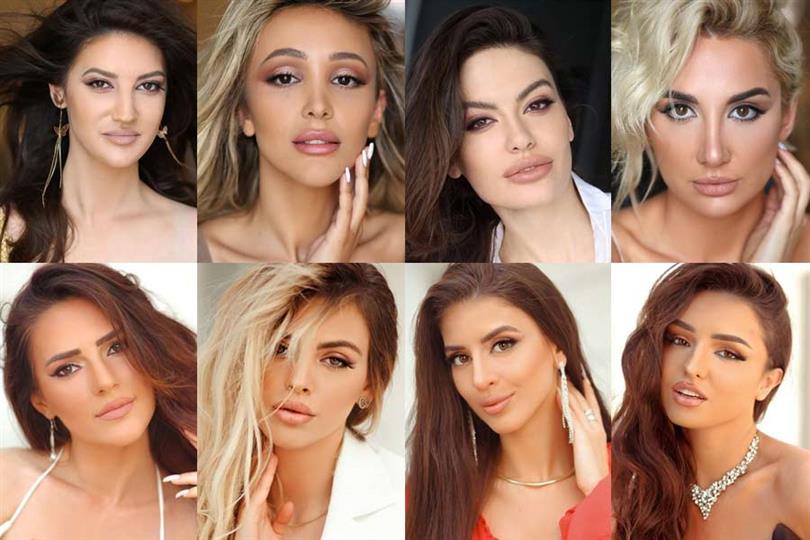 Klea Muça Finalist Miss Universe Albania 2021 Frida Ndoci Finalist Miss Universe Albania 2021 Ornella Karruku Finalist Miss Universe Albania 2021 Kristina Niçaj Finalist Miss Universe Albania 2021