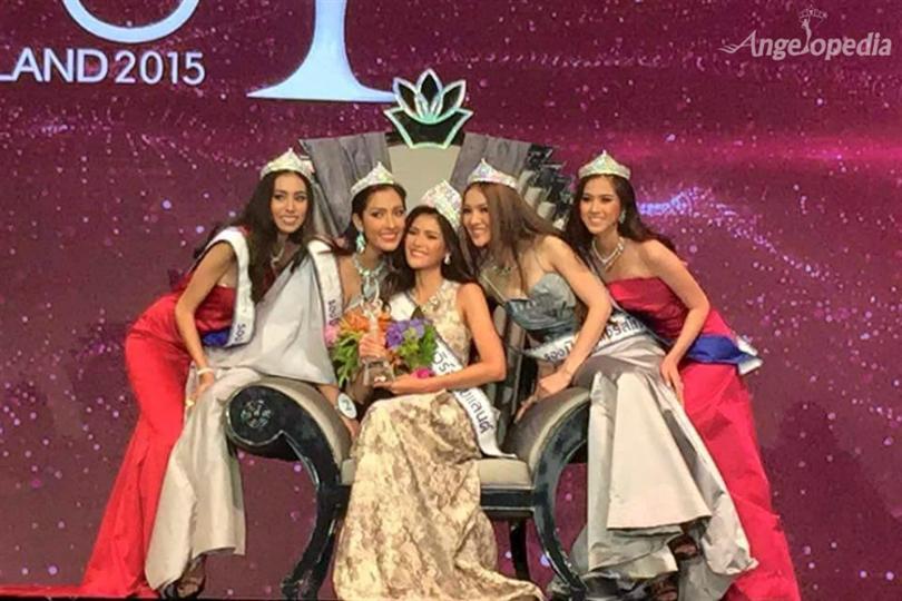 Aniporn Chalermburanawong crowned Miss Universe Thailand 2015