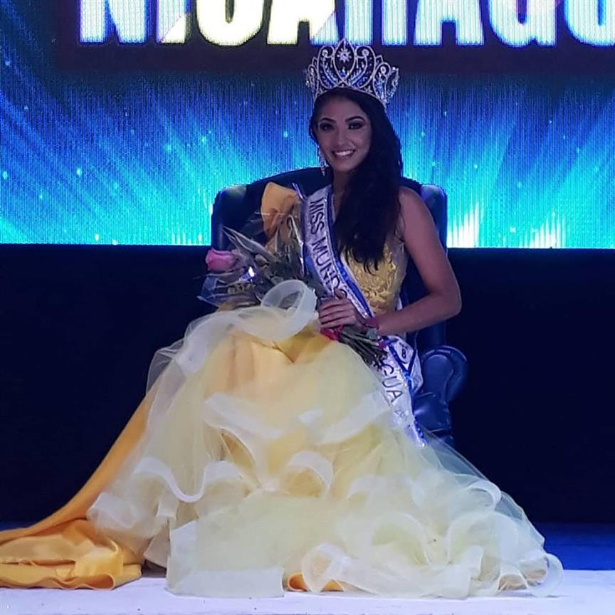 María Teresa Cortéz Mendieta of Carazo crowned Miss Mundo Nicaragua 2019 