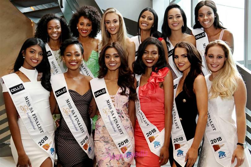 Miss South Africa 2018 Official Top 12 Contestants announced