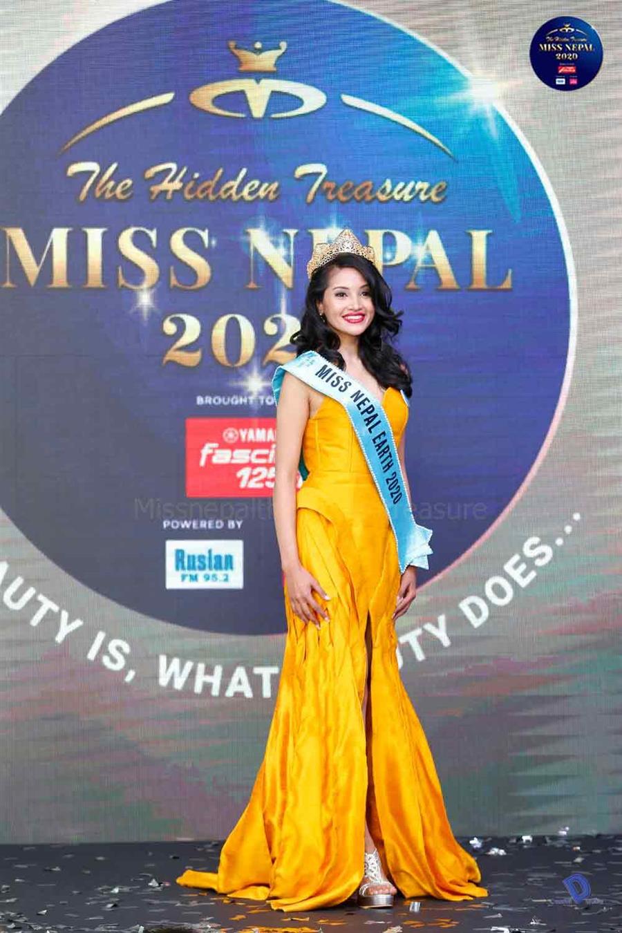 Supriya Shrestha crowned Miss Earth Nepal 2020