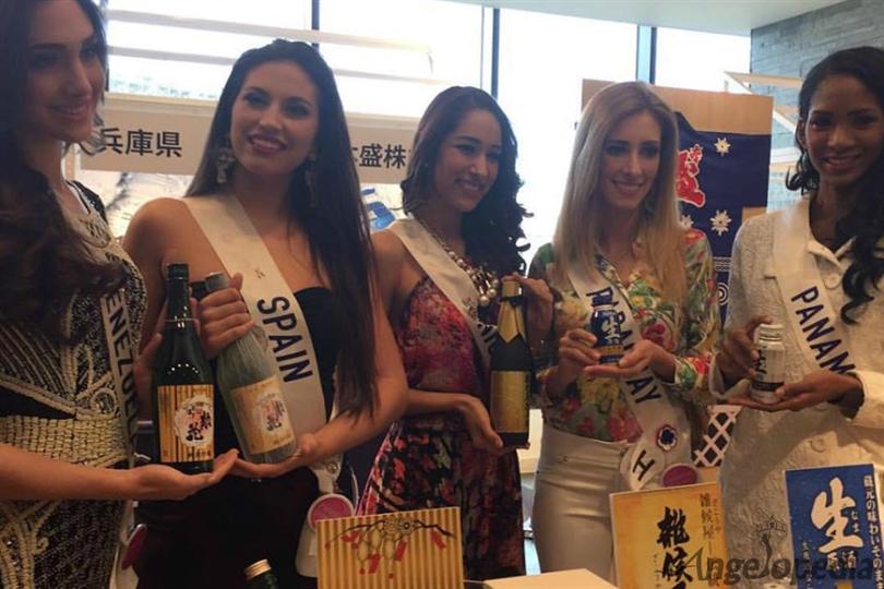 Miss International 2015 finalists visit Tokyo Sky Tree SOLAMACHI