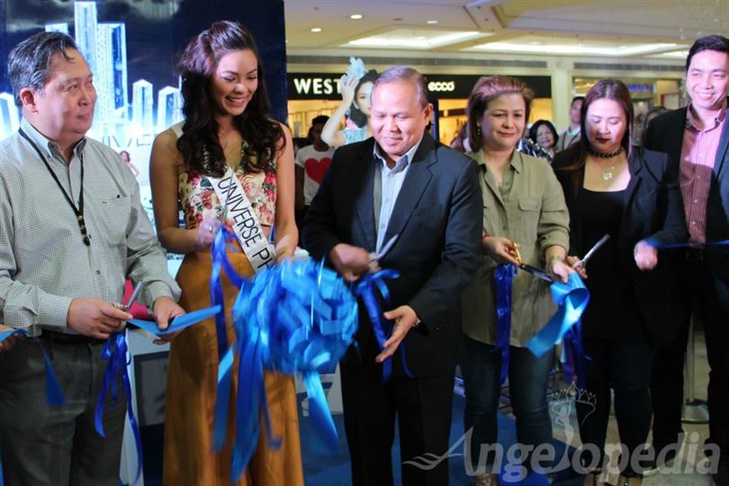 Maxine Medina attends the opening of Miss Universe Pop Up Store