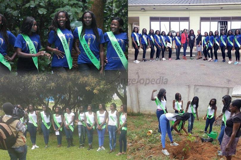 Miss Earth Uganda 2017 Embark on Environmental Activities