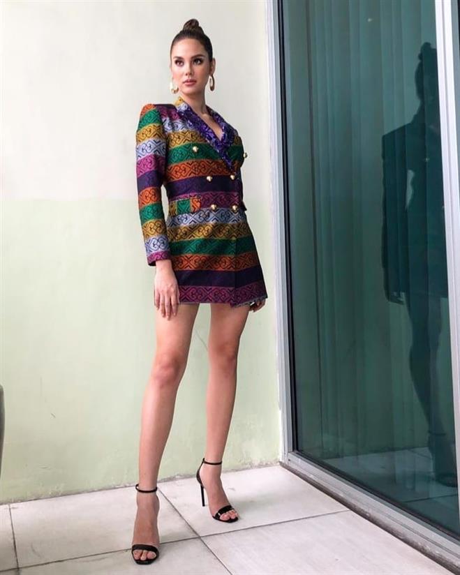 Catriona Gray begins her first day of Homecoming with pride in Philippines