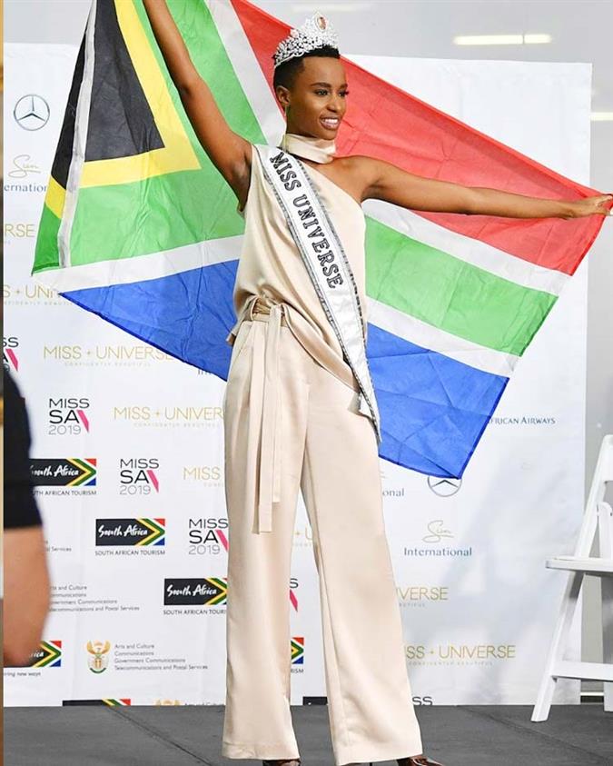 Best Looks from Miss Universe 2019 Zozibini Tunzi’s homecoming