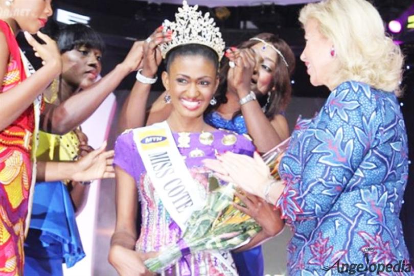 Andréa Kakou N'guessan crowned Miss Côte d'Ivoire 2015