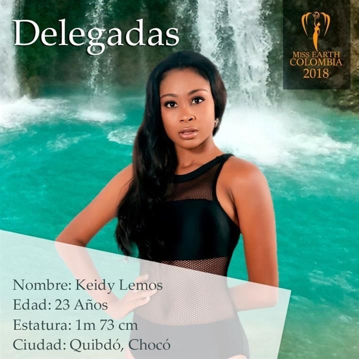 Keidy Lemos – Twelfth Delegate of Miss Earth Colombia 2018 