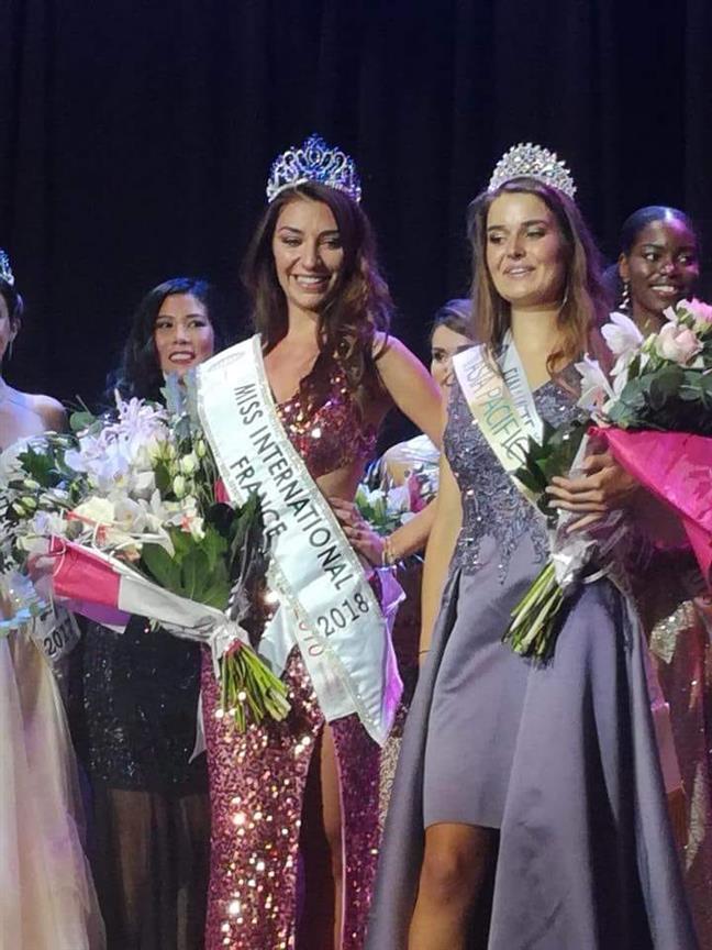 Mélanie Labat crowned Miss International France 2018