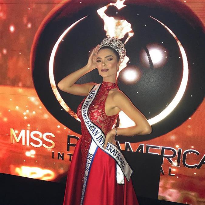 Francielly Ouriques crowned Miss Panamerican International 2018