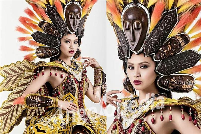 Julylen Liew Gizelle wears the most beautiful National Costume