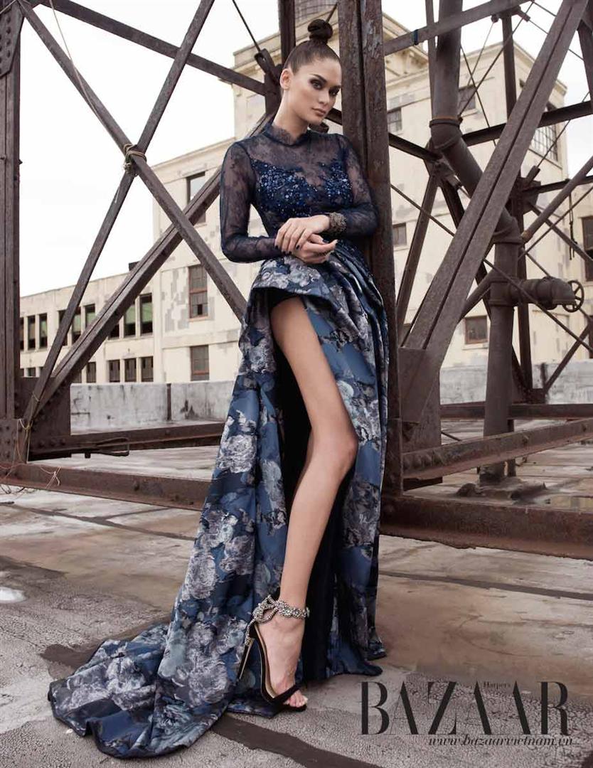 Pia Wurtzbach in a Fairytale Photoshoot for Harper’s Bazaar Vietnam 