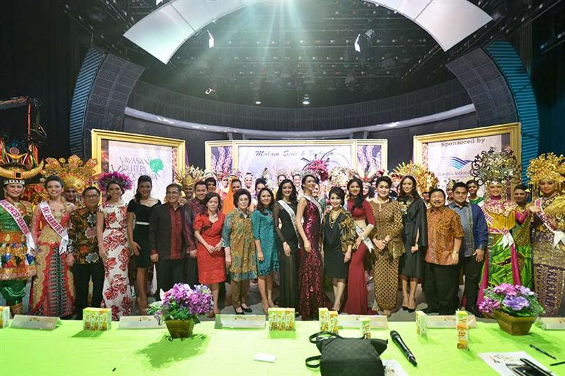 Puteri Indonesia 2015 finalists talent show