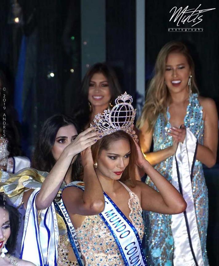 Sara Franco crowned Miss World Colombia 2019