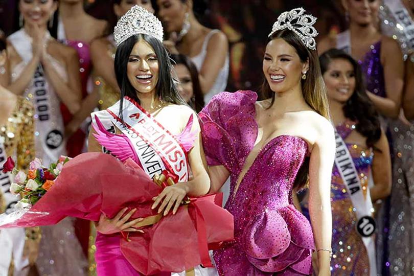 Filipina queens Catriona Gray and Gazini Ganados feature on Telemundo