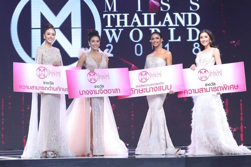 Miss Thailand World 2018 Preliminary Competition Results