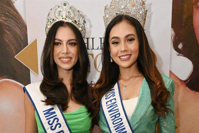 Philippines’ Kathleen Paton shines at the send-off press conference to Miss Eco International 2022