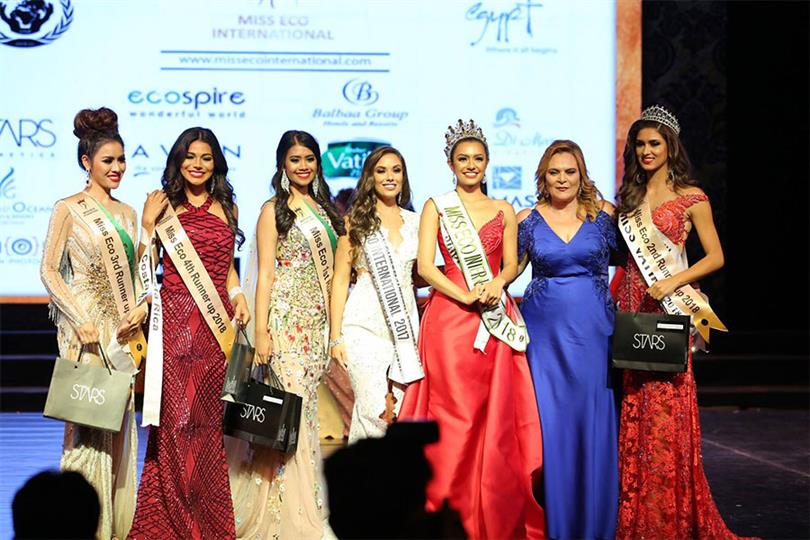 Cynthia Magpatoc Thomalla crowned Miss Eco International 2018