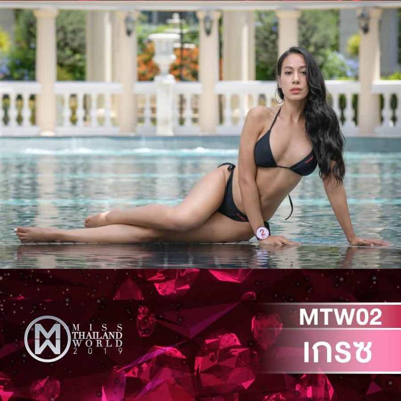 Our Favourites from Miss World Thailand 2019 Swimsuit Glam Shots 