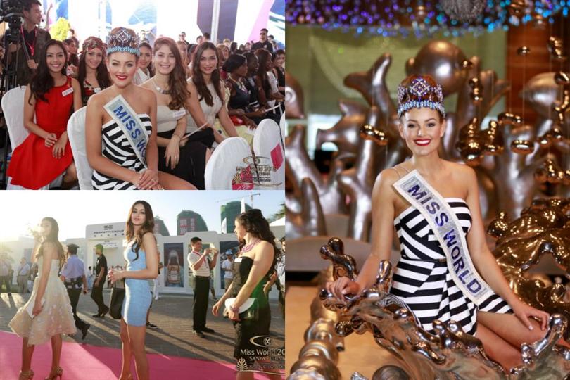 Miss World Beauties Inaugurate Sanya Sea Festival