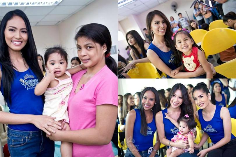Binibining Pilipinas 2016 finalists visit Sta. Ana Hospital for Operation Smile