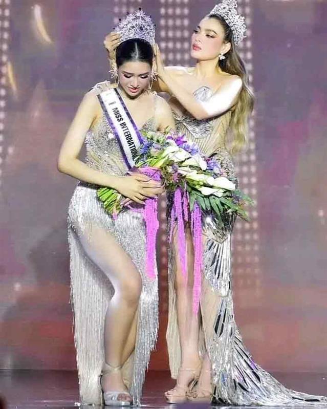 Nguy?n Hà D?u Th?o crowned Miss International Queen Vietnam 2023