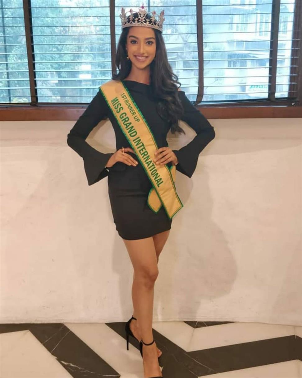 Miss Grand International 2018 First Runner-Up Meenakshi Chaudhary of India turns 22 