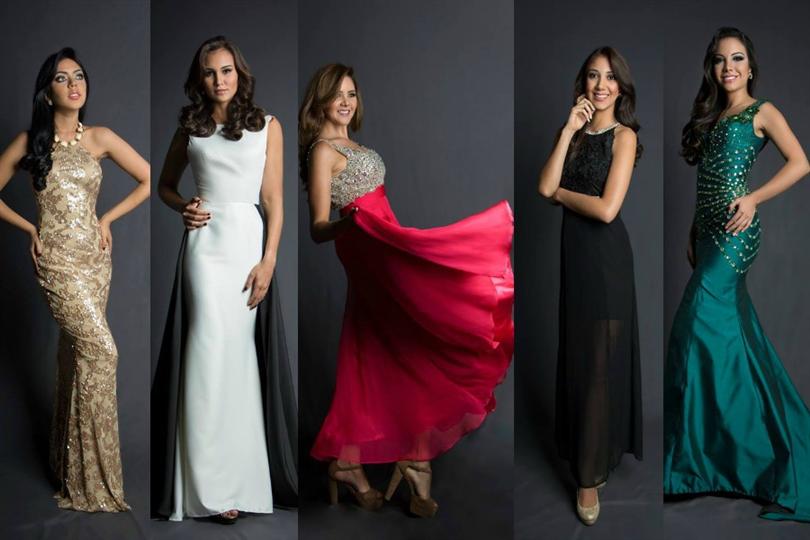 Miss Ecuador 2016 contestants Evening Gown Photoshoot