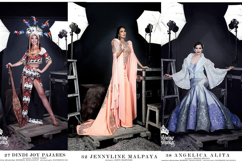 Bb. Pilipinas 2016 - Top 6 Best National Costume Winners had an official shoot
