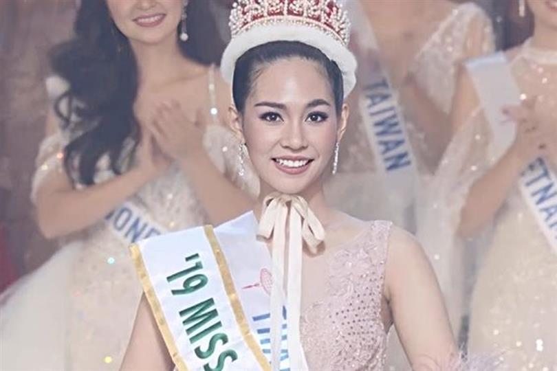 Sireethorn Leearamwat of Thailand crowned Miss International 2019