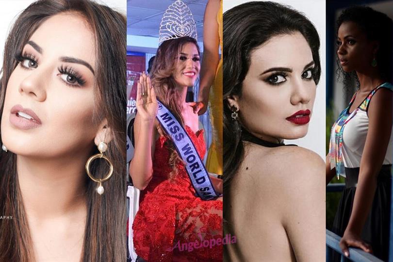 Miss World Ecuador 2018 contestants are being unveiled